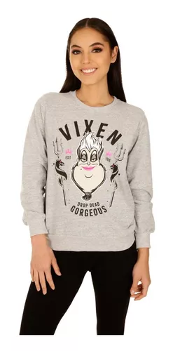 Sudadera Mujer Cuello Redondo Úrsula Disney