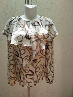 Blusa Estampada Para Dama, Marca Zara