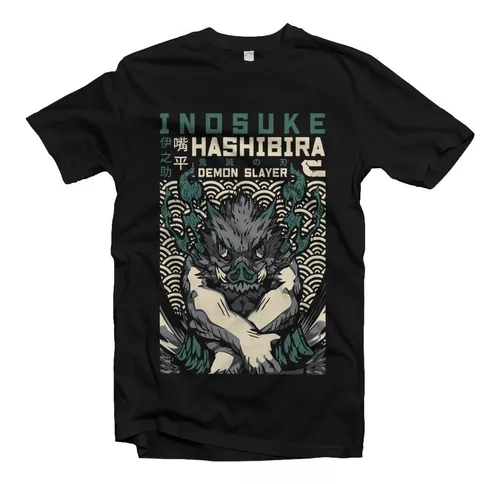 Playera Kimetsu No Yaiba Demon Slayer Inosuke Hashibira N01 3 Playera Kimetsu No Yaiba Demon Slayer Inosuke Hashibira N01