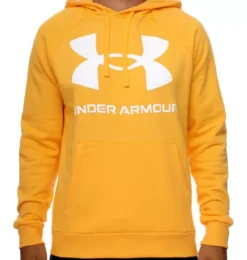 Sudadera Under Armour Amarilla Capucha Hombre Rival Fleece -Vestidoux Soldes Magasin D NQ NP 864904 MLM53612680642 022023 O