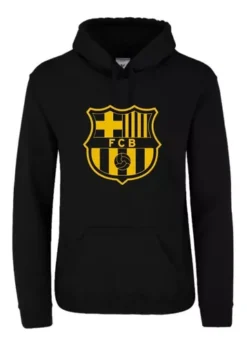 Sudadera Barcelona Futbol Logo Champions Para Niño Y Niña