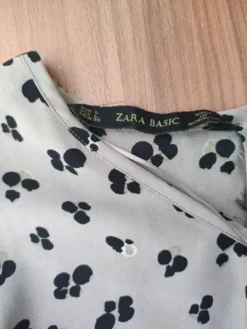 Blusa Estampada Animal Print Marca Zara Talla L -Vestidoux Soldes Magasin D NQ NP 868325 MLM50823442344 072022 O