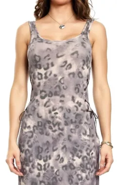 Vestido Marca Guess Estampado Tipo Leopardo 100% Original -Vestidoux Soldes Magasin D NQ NP 872936 MLM31946556672 082019 O
