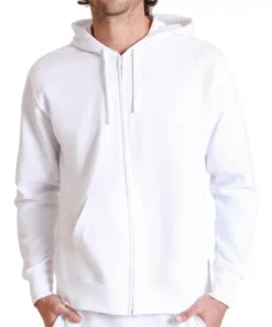 Sudadera Con Cierre Y Capucha Optima Hombre
