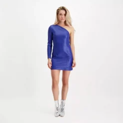 Vestido Para Mujer Steve Madden Faye Dress Blue -Vestidoux Soldes Magasin D NQ NP 878913 MLM53382780584 012023 O