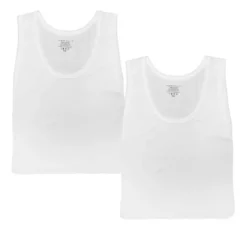 Playera Algodón Sin Mangas 2 Pk Perry Ellis -Vestidoux Soldes Magasin D NQ NP 885099 MLM50297426050 062022 O