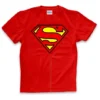 Playera Superman, Peso Completo 100% Algodón