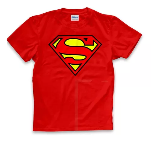 Playera Superman, Peso Completo 100% Algodón 3 Playera Superman, Peso Completo 100% Algodón