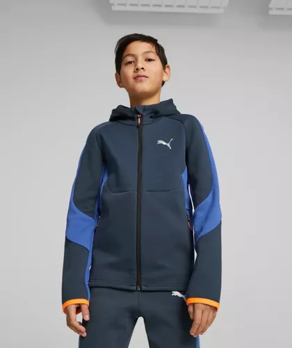 Sudadera Puma Para Niño Junior Evostripe Full Hoodie Casual 8 Sudadera Puma Para Niño Junior Evostripe Full Hoodie Casual – Image 6