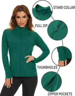 Sudadera Deportiva Para Mujer Color Verde Marca Tacvasen -Vestidoux Soldes Magasin D NQ NP 904254 MLM69158520674 042023 O