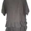 Blusón Marca Zara Color Gris Talla S -Vestidoux Soldes Magasin D NQ NP 919085 MLM51434373590 092022 O