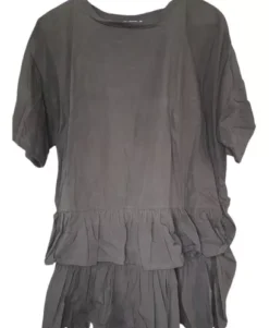 Blusón Marca Zara Color Gris Talla S