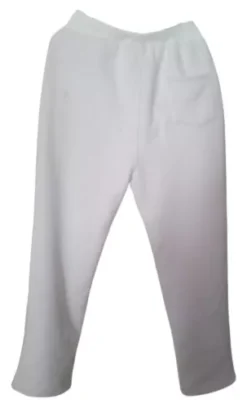 Pants Afelpado Blanco M (detalle Marca Texto Y Augerito) -Vestidoux Soldes Magasin D NQ NP 919530 MLM69516479663 052023 O