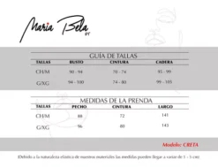 Vestido Largo Casual Maria Bela Modelo Creta -Vestidoux Soldes Magasin D NQ NP 920137 MLM54154748458 032023 O