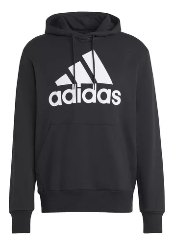 Sudadera Adidas M Bl Ft Hd Negro Con Capucha Para Hombre 5 Sudadera Adidas M Bl Ft Hd Negro Con Capucha Para Hombre – Image 3
