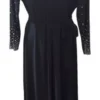Vestido Corto, Cuello V Pedrería, Marca Msk Modelo 3013402q -Vestidoux Soldes Magasin D NQ NP 946943 MLM70101595681 062023 O