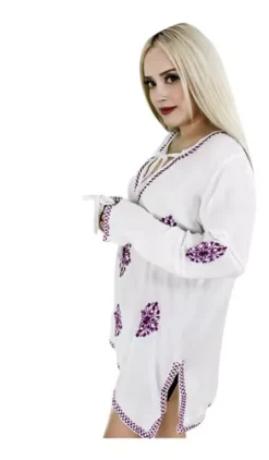 Vestido Corto Salida De Playa Para Mujer Marca Venice Blue -Vestidoux Soldes Magasin D NQ NP 960855 MLM49807995731 042022 O