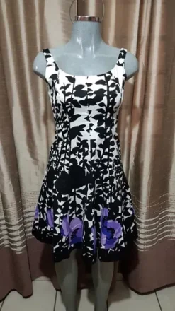 Vestido Corto Blanco Marca Nine West -Vestidoux Soldes Magasin D NQ NP 962993 MLM46181700497 052021 O