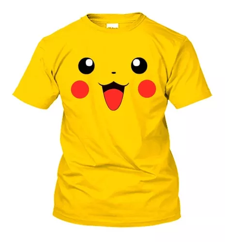 Playera Pikachu Pokemon Para Hombre, Mujer 3 Playera Pikachu Pokemon Para Hombre, Mujer