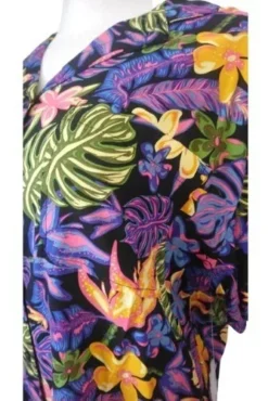 Blusa Para Mujer Marca Vans/ Tropical Woven -Vestidoux Soldes Magasin D NQ NP 964076 MLM50322355496 062022 O