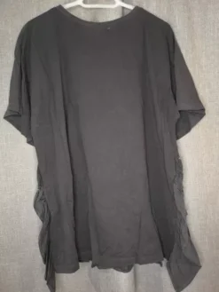 Blusón Marca Zara Color Gris Talla S -Vestidoux Soldes Magasin D NQ NP 972586 MLM51434314780 092022 O