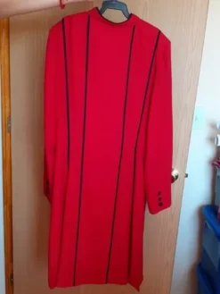 Vestido Rojo, Marca Marsel, Talla 13-34, Seminuevo -Vestidoux Soldes Magasin D NQ NP 977910 MLM43961436486 102020 O