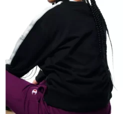 Sudadera Champion Mujer Negro Casual Logo Ct10506mblk -Vestidoux Soldes Magasin D NQ NP 987018 MLM51459171408 092022 O